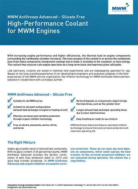 MWM Antifreeze Advanced Silicate Free